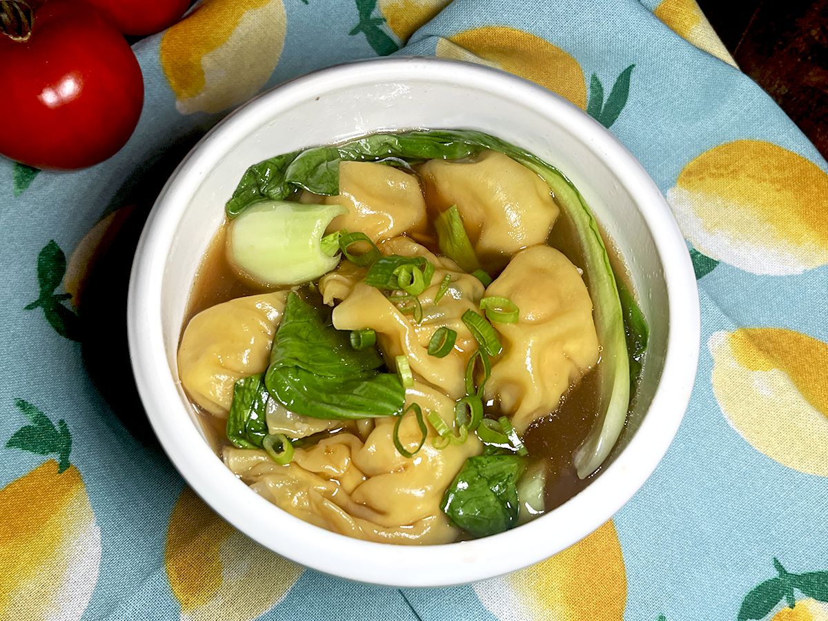 Cantonese Style Prawn Wonton Soup